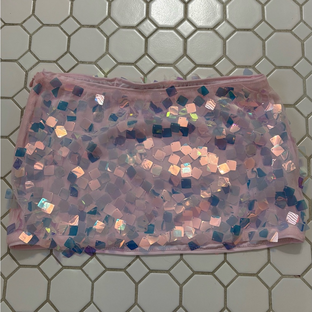 Sequin Skirt